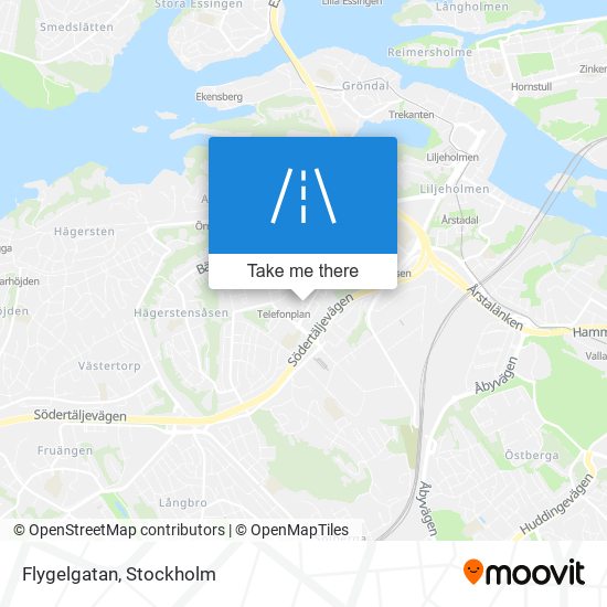 Flygelgatan map