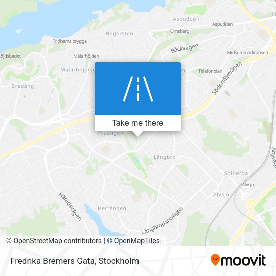 Fredrika Bremers Gata map
