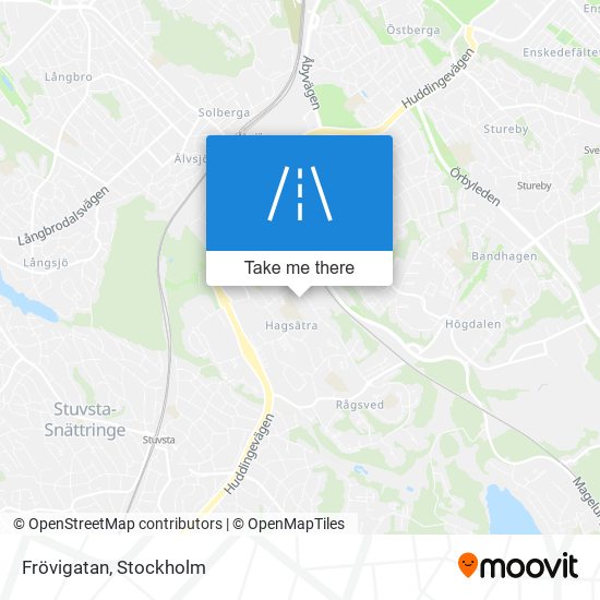 Frövigatan map