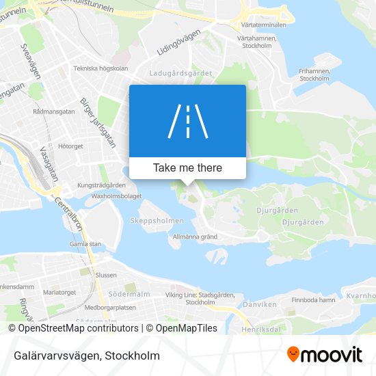 Galärvarvsvägen map