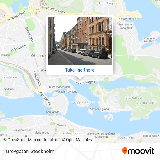 Grevgatan map