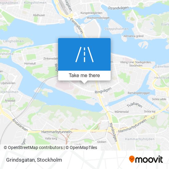 Grindsgatan map