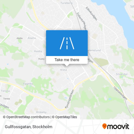 Gullfossgatan map