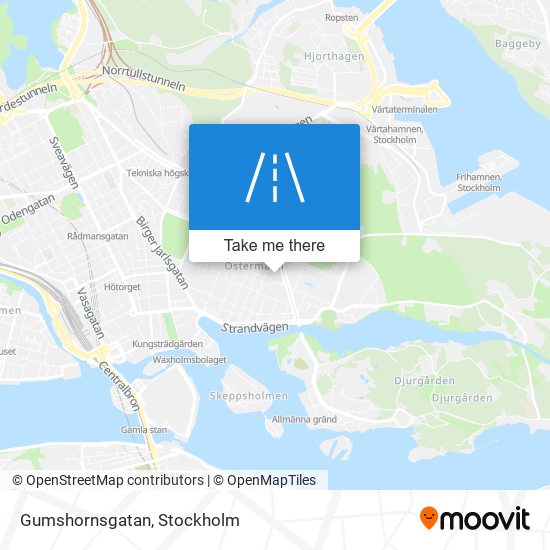 Gumshornsgatan map