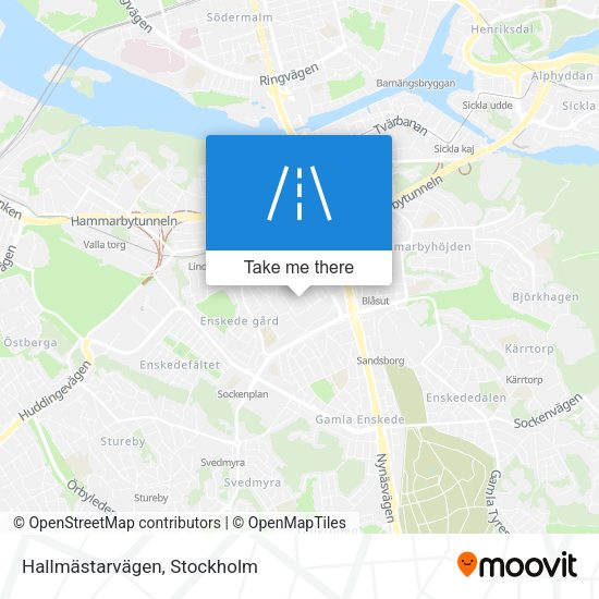 Hallmästarvägen map