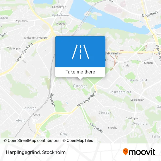 Harplingegränd map