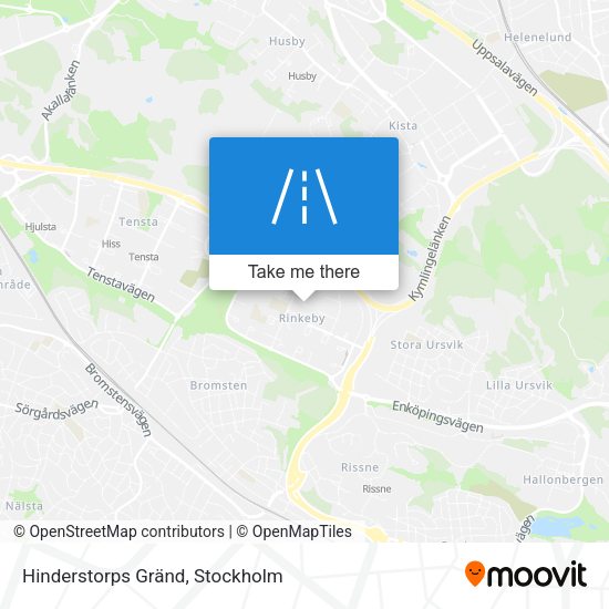 Hinderstorps Gränd map