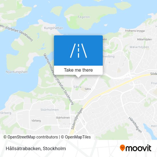 Hållsätrabacken map