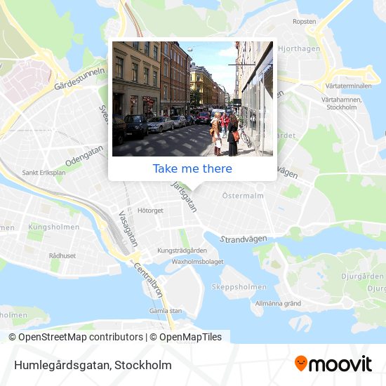 Humlegårdsgatan map