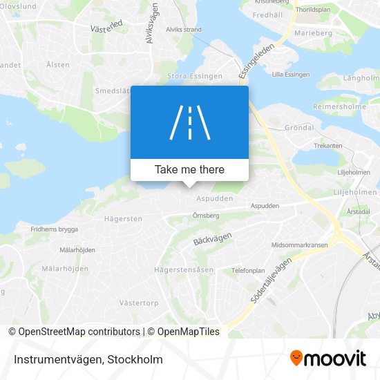 Instrumentvägen map