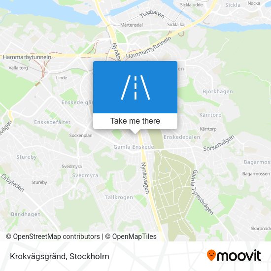 Krokvägsgränd map