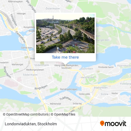 Londonviadukten map