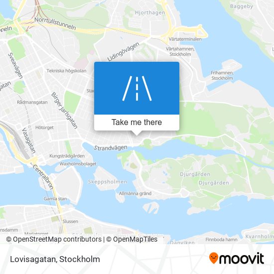 Lovisagatan map