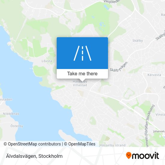 Älvdalsvägen map