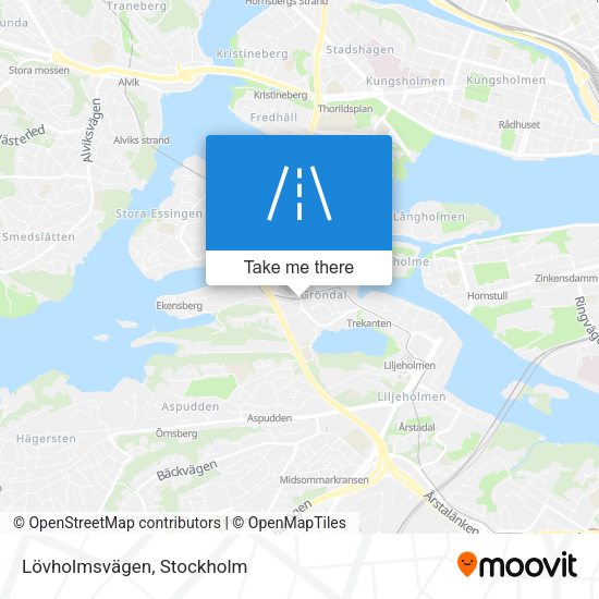 Lövholmsvägen map