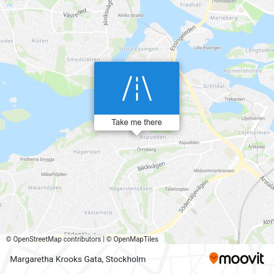 Margaretha Krooks Gata map