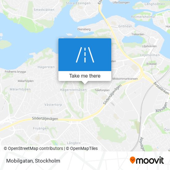 Mobilgatan map