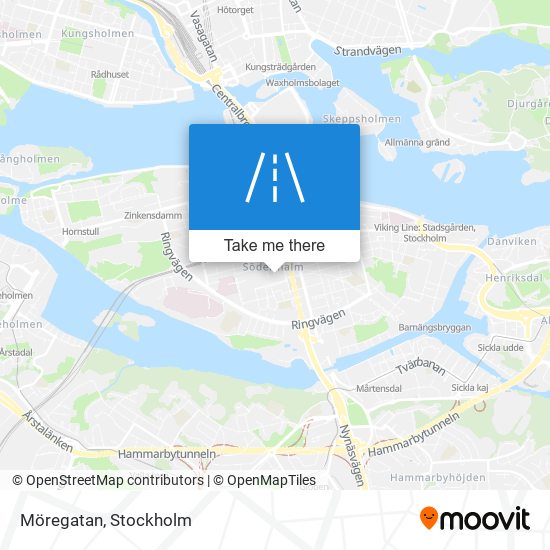 Möregatan map