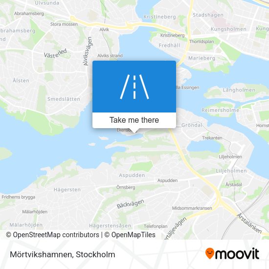 Mörtvikshamnen map