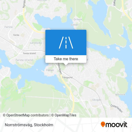 Norrströmsväg map