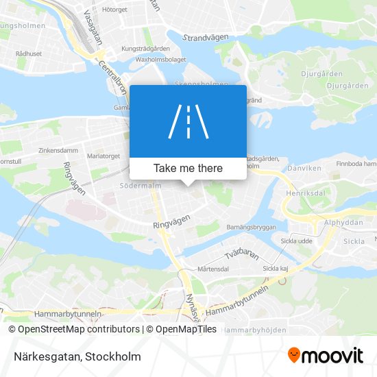 Närkesgatan map