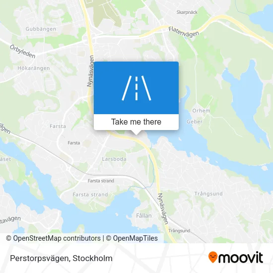 Perstorpsvägen map