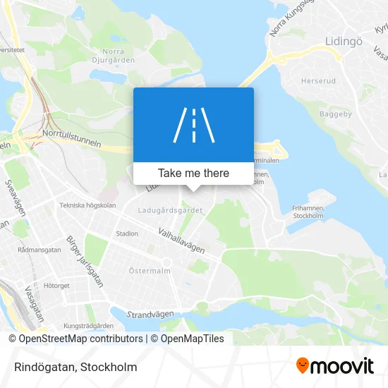 Rindögatan map