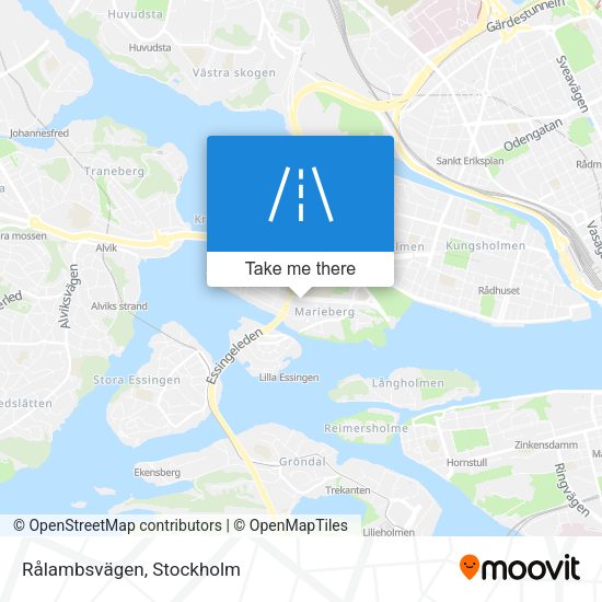 Rålambsvägen map