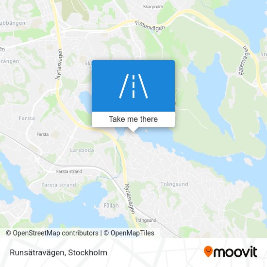 Runsätravägen map