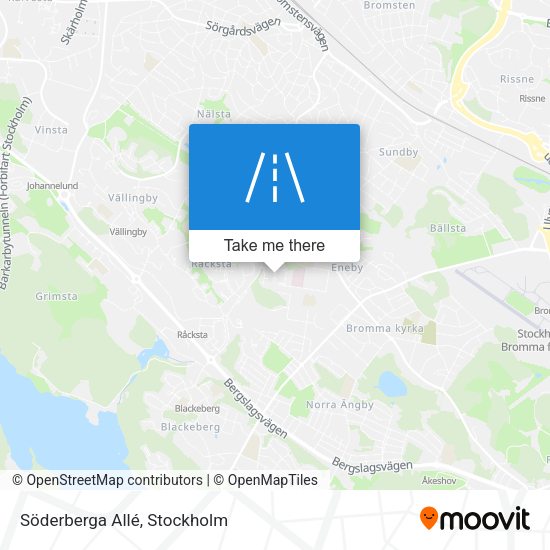 Söderberga Allé map
