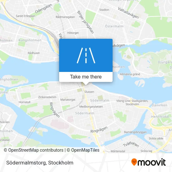 Södermalmstorg map