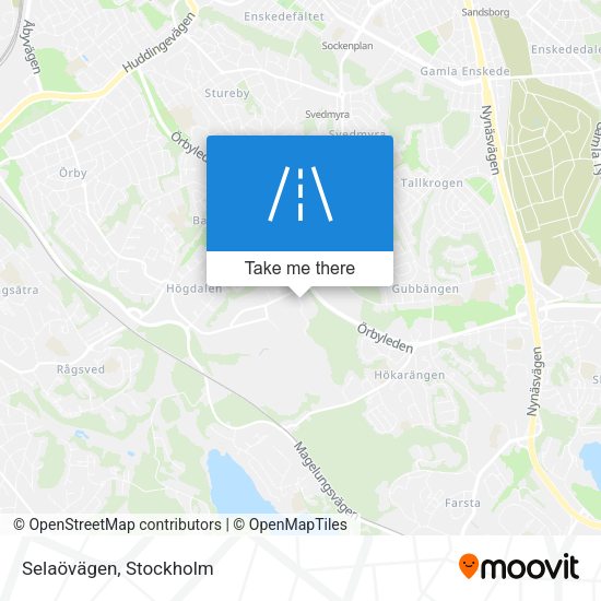 Selaövägen map
