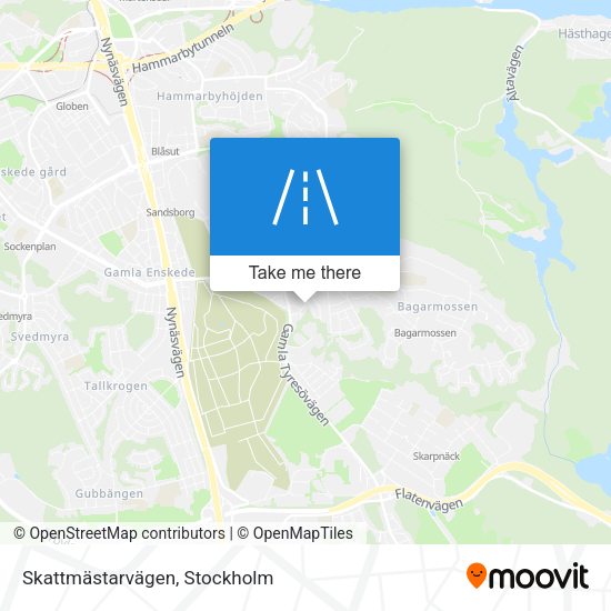 Skattmästarvägen map