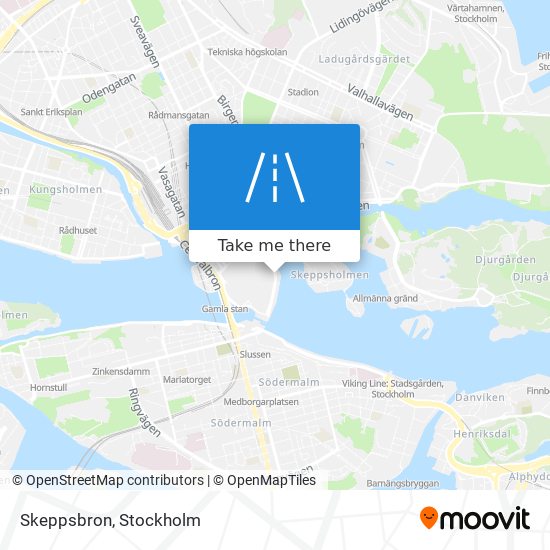 Skeppsbron map