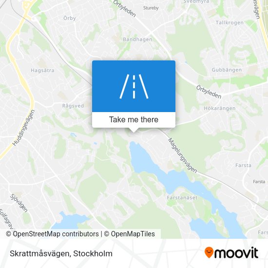 Skrattmåsvägen map