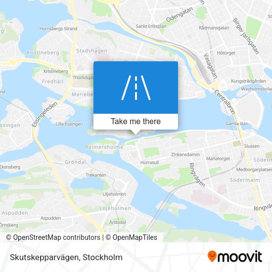 Skutskepparvägen map