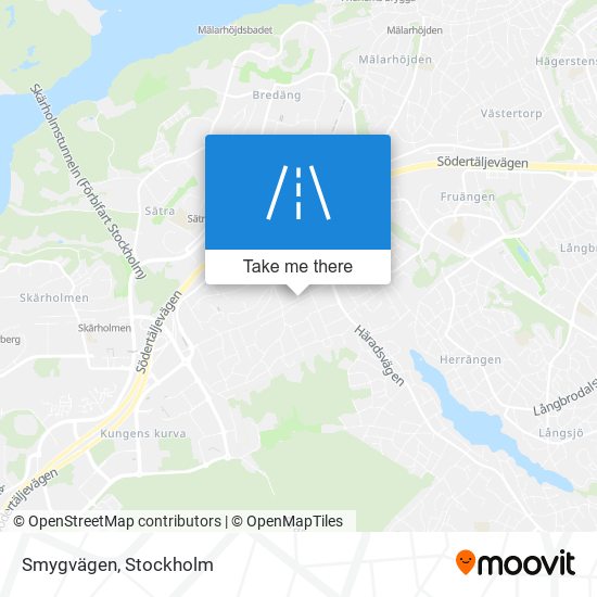 Smygvägen map