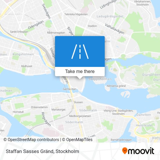 Staffan Sasses Gränd map