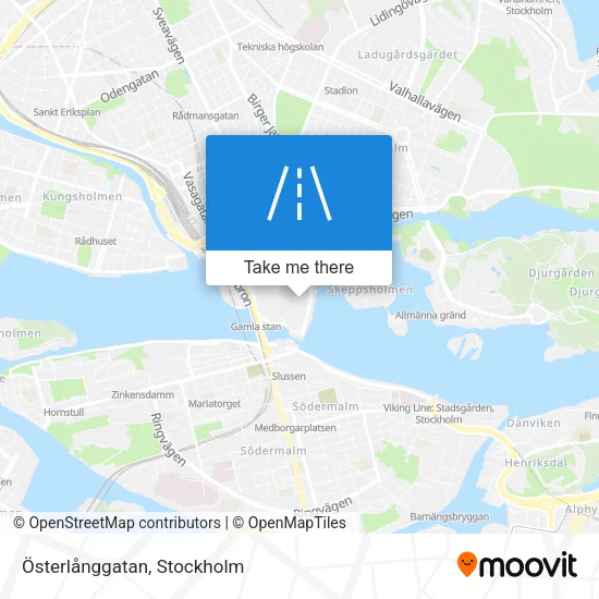 Österlånggatan map