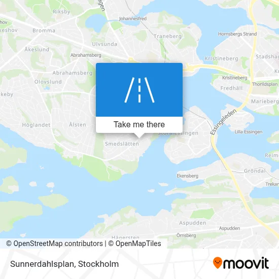 Sunnerdahlsplan map