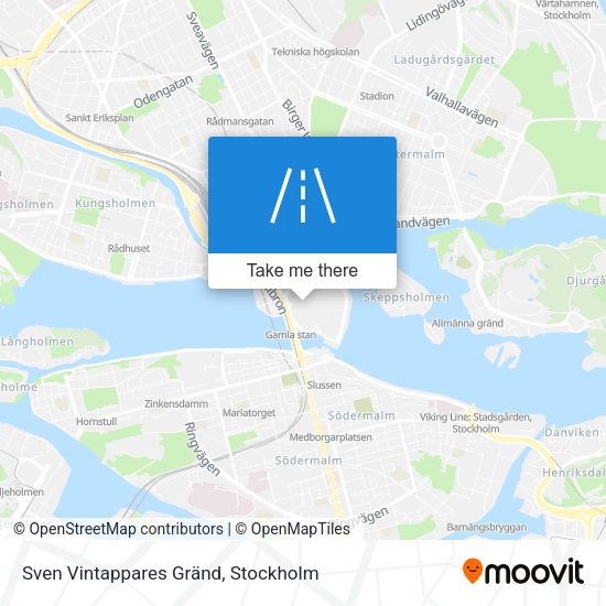 Sven Vintappares Gränd map