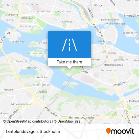 Tantolundsvägen map