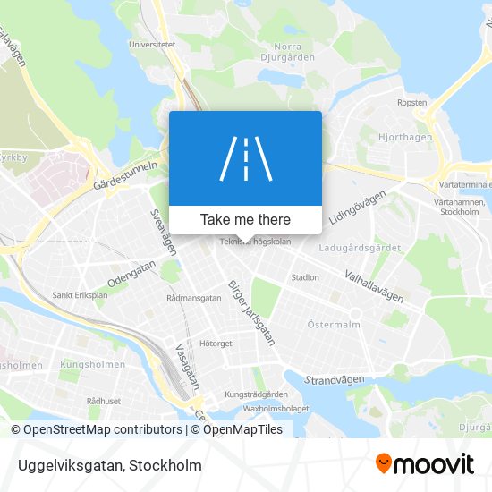 Uggelviksgatan map