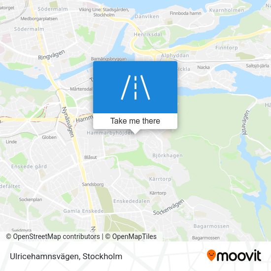 Ulricehamnsvägen map