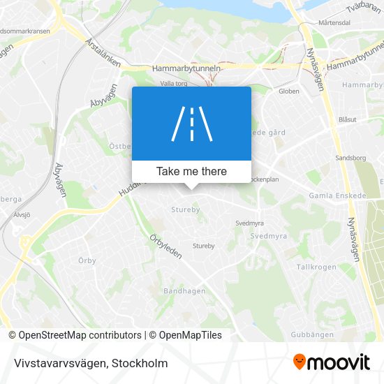 Vivstavarvsvägen map