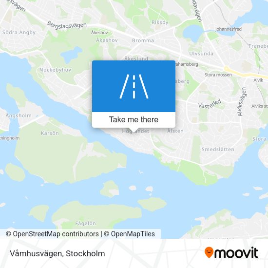 Våmhusvägen map