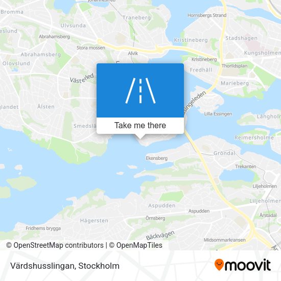Värdshusslingan map