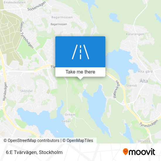 6:E Tvärvägen map