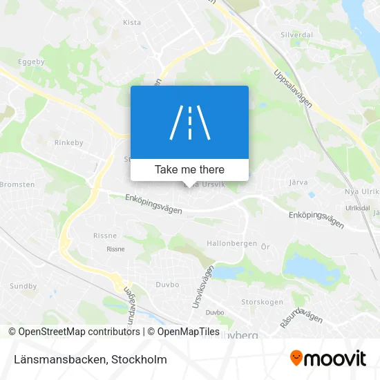 Länsmansbacken map