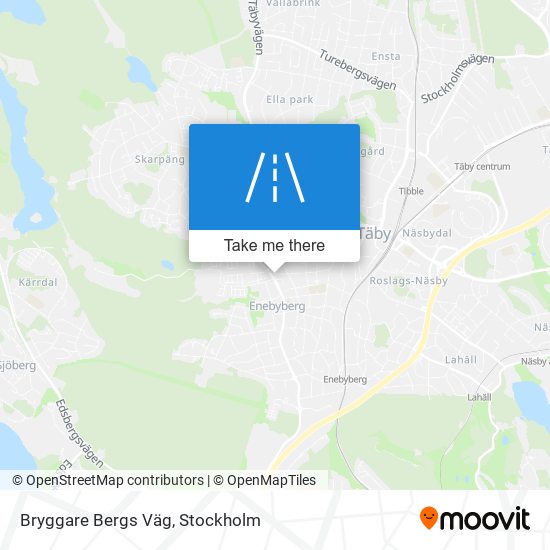 Bryggare Bergs Väg map